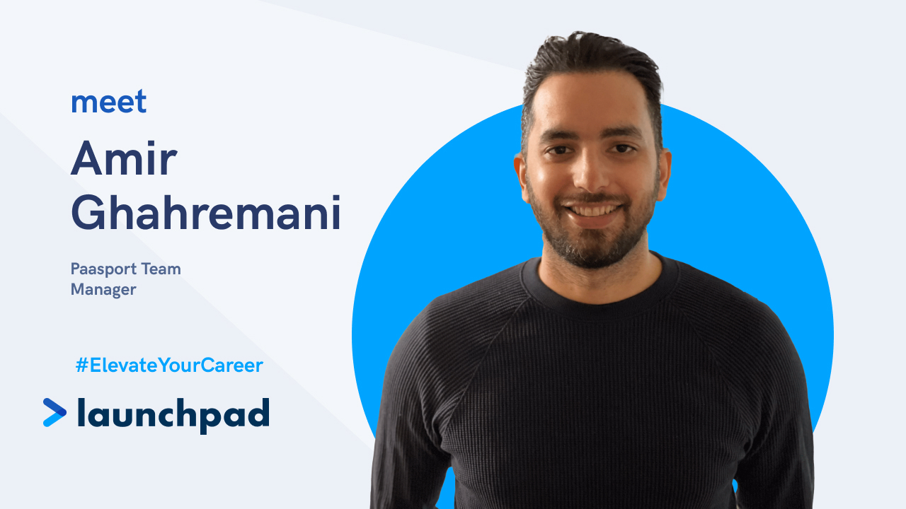 ElevateYourCareer at Launchpad - Amir Ghahremani: "Launchpad uses the newest and best technology"