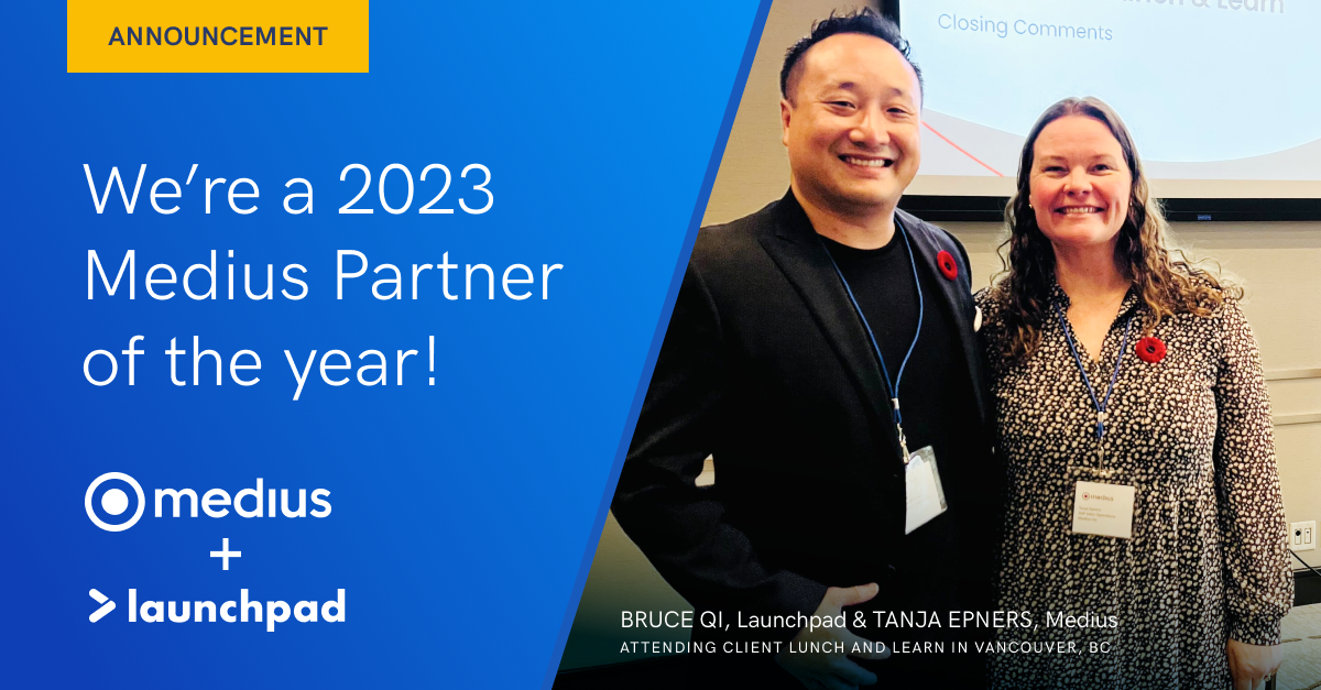 Launchpad Selected as Medius Partner of the Year 2023